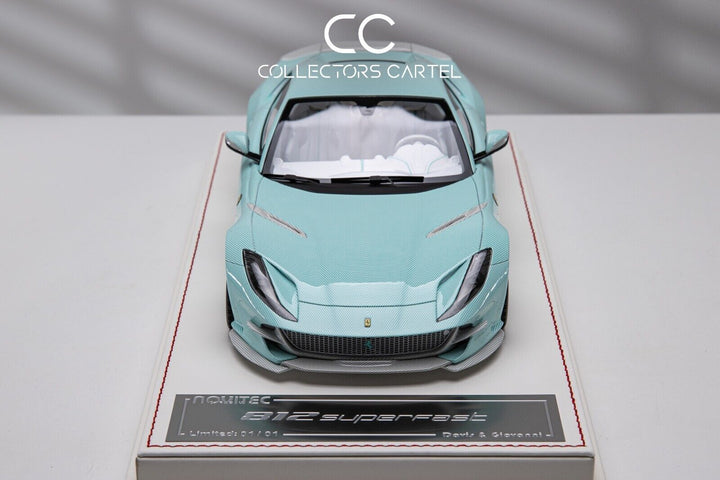 Ferrari 812 Superfast NOVITEC (Tiffany & White Carbon) [Davis & Giovanni] 1 OF 1