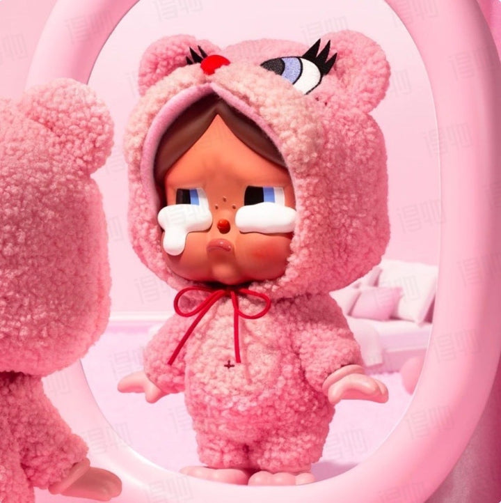 NEW! Authentic Pop Mart CRYBABY "Mega CryBaby 400%" - Vinyl Plush Doll