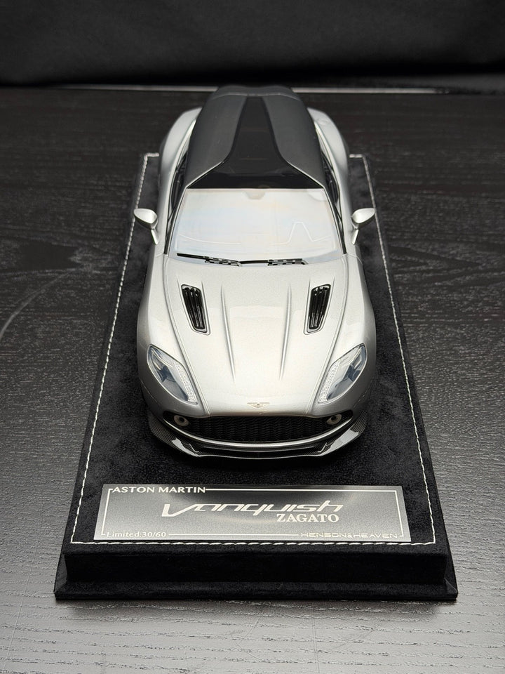 Aston Martin Vanquish Zagato (Silver) [Henson&Heaven] 1/18 scale