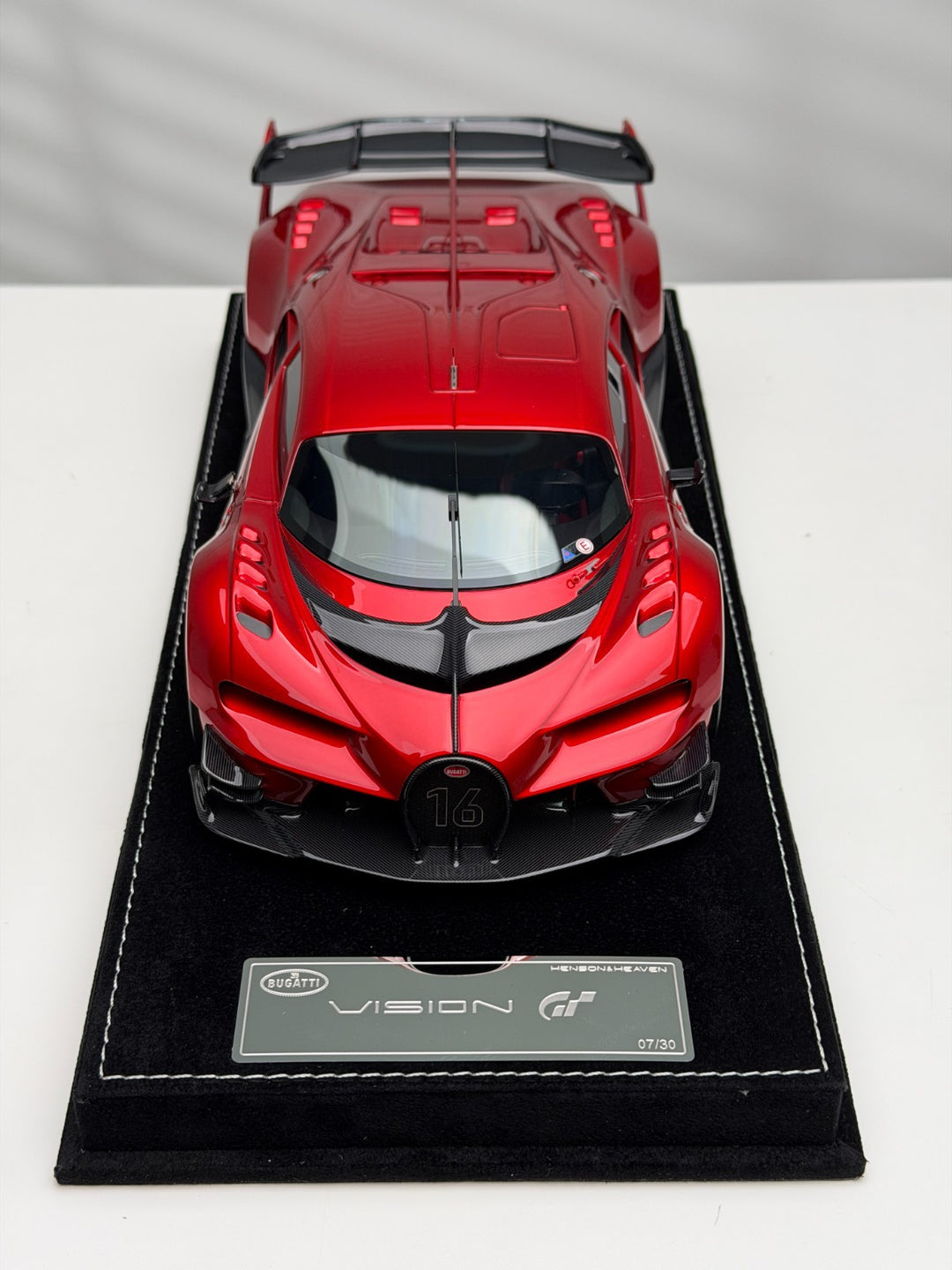 Bugatti Vision GT (Metallic Red) [Henson&Heaven] 1/18 scale