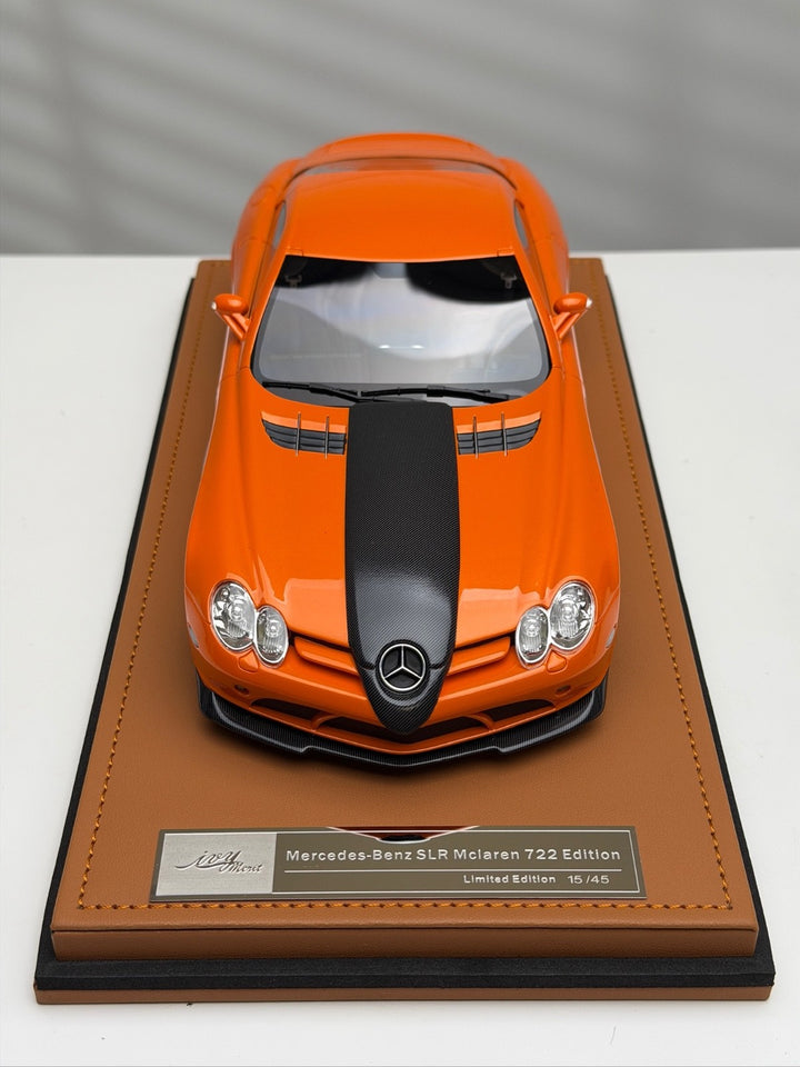 Mercedes-Benz SLR McLaren 722 Edition (Orange) [IVY Merit Model] 1/18 scale