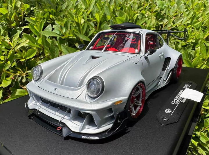Porsche 911 "CHEVALIER" D995 (Matte Gray) [DreamWalkers] 1/18 scale