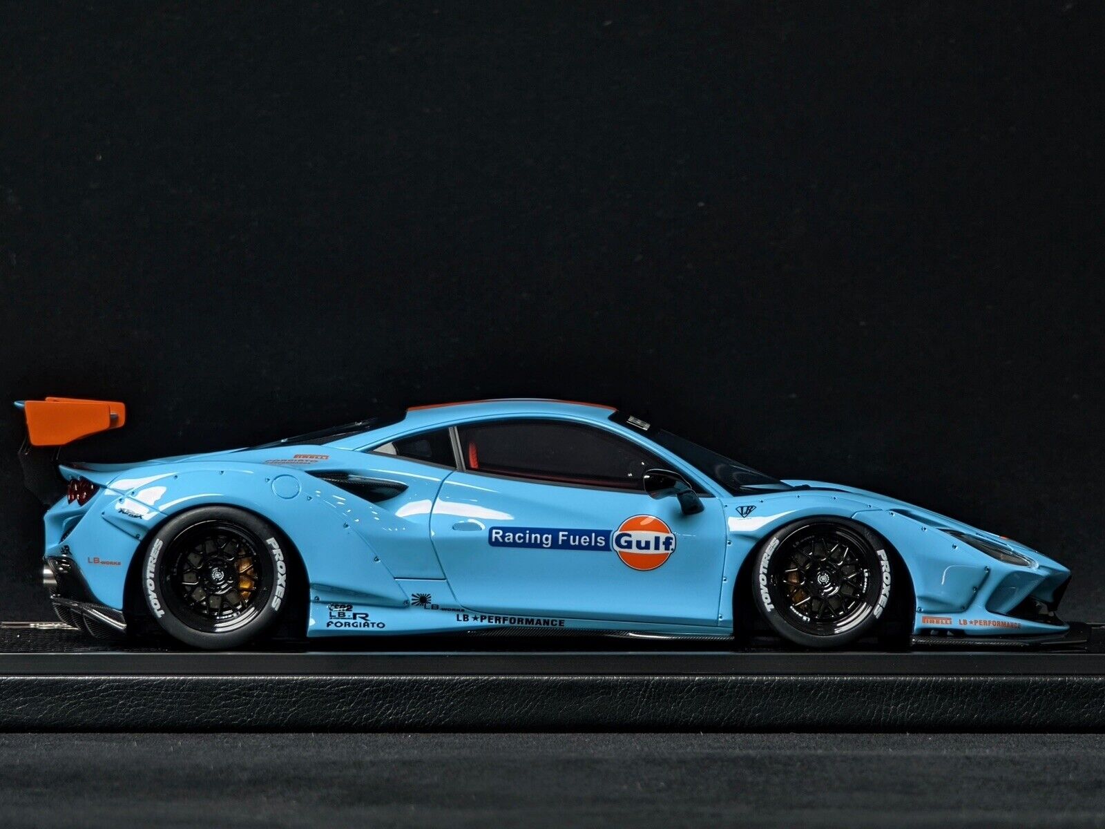 Ferrari F8 GT LBWK (Gulf) [VIP Scale Models] 1/18 scale