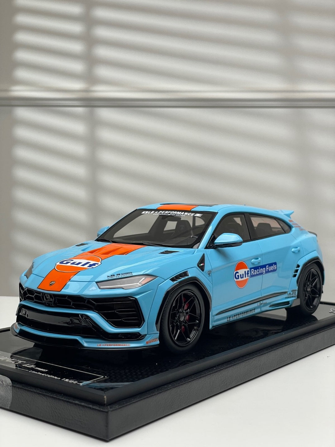 Lamborghini Urus LB-Works (Blue Gulf Livery) [VIP scale Models] 1/18 scale