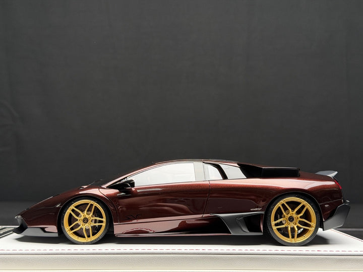 Lamborghini Murcielago LP670-4 SV (Dark Met Brown) [Davis & Giovanni] 1:18 scale