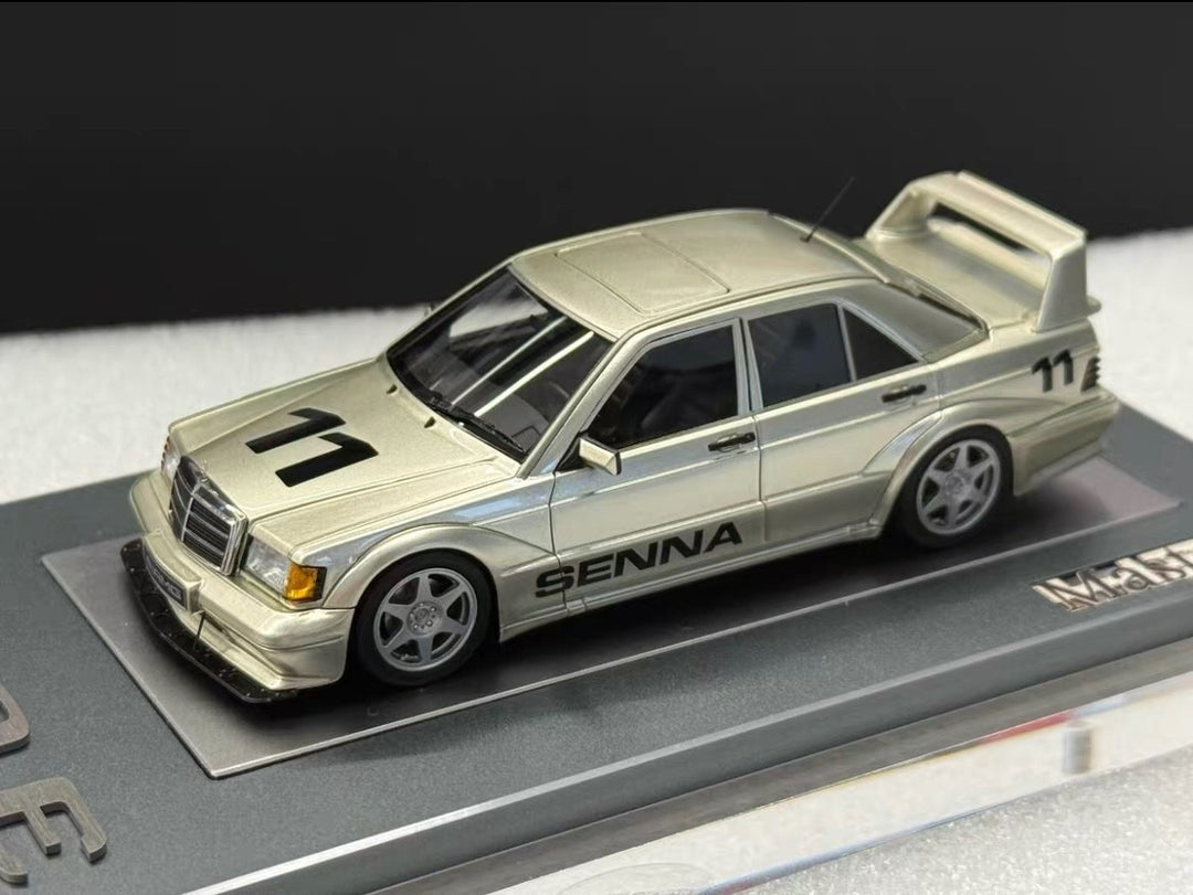 Mercedes-Benz 190E Evolution II AMG (Champagne/ Senna) [TMaster] 1:43 scale