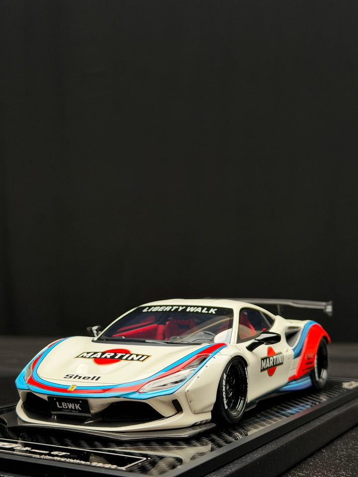 Ferrari F8 LBWK (MARTINI Livery) [VIP scale Models] 1/18 scale