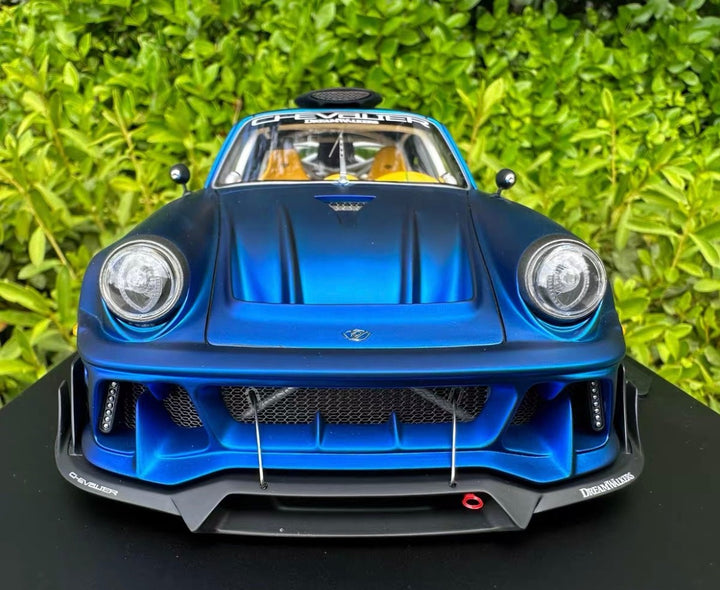 Porsche 911 "CHEVALIER" D995 (Matte Blue) [DreamWalkers] 1/18 scale