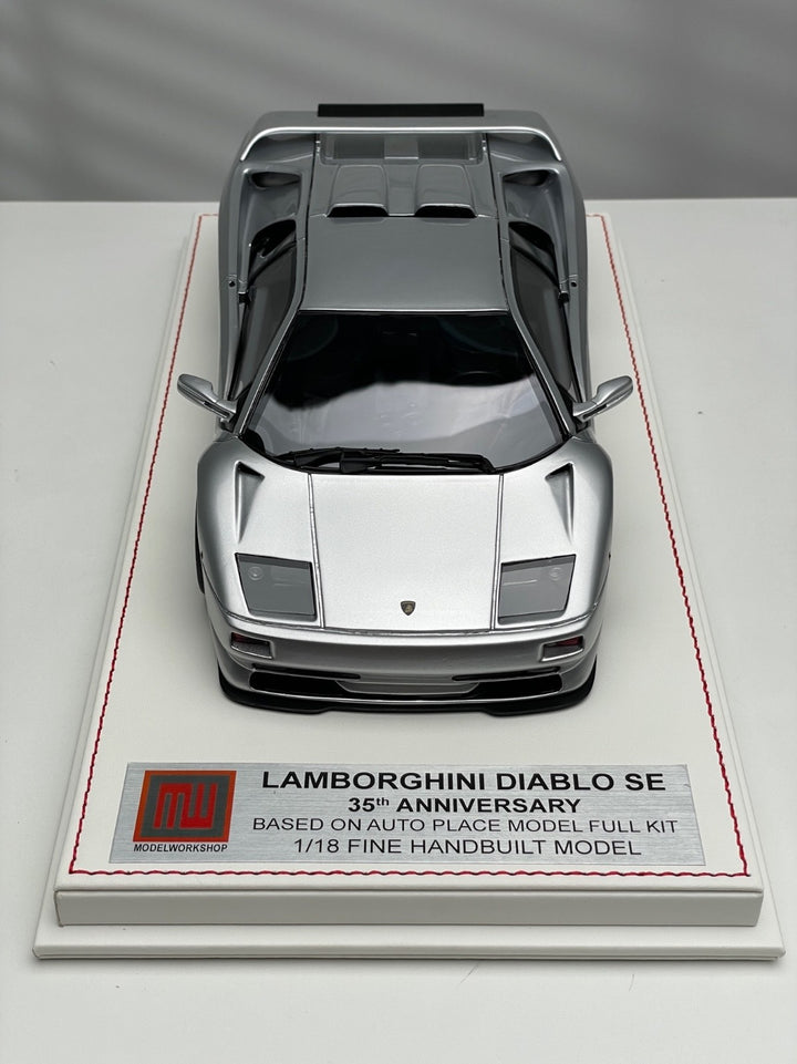 Lamborghini Diablo SE 35th Anniversary (Silver) [Auto Palace Model] 1/18 scale