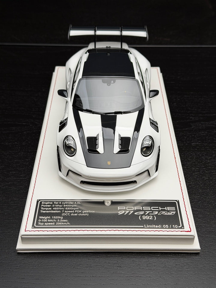 Porsche 911 GT3 RS (White) [Davis & Giovanni] 1:18 scale