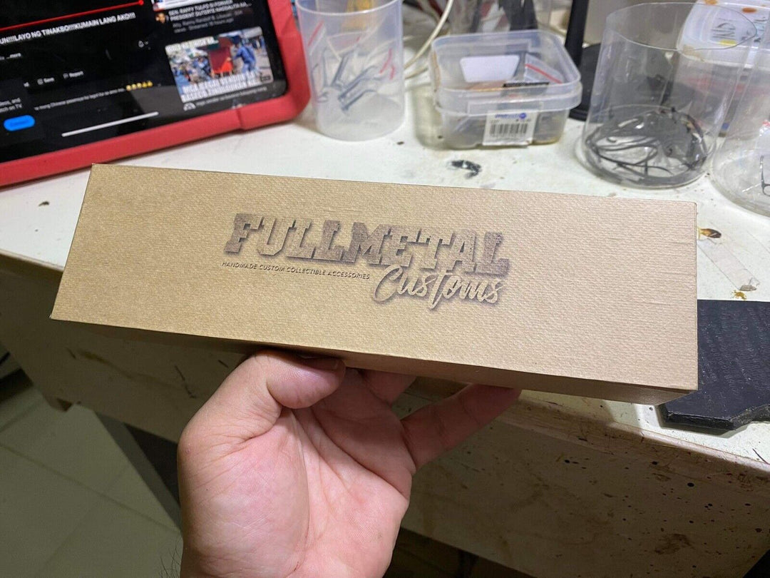 Morpheus' Katana (Black) [Full Metal/Fabric] 1/6 scale - By FullMetalCustoms