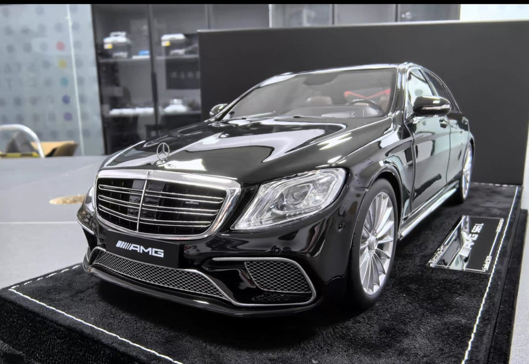 Mercedes-Benz AMG S65 L (Black) [Henson&Heaven] 1/18 scale