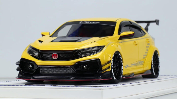 Honda Civic Type R Varis FK8 (Yellow) [M.S] 1:18 scale