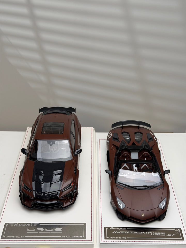 Lamborghini Aventador & Urus (Travis Scott) [Davis & Giovanni] 1:18 scale