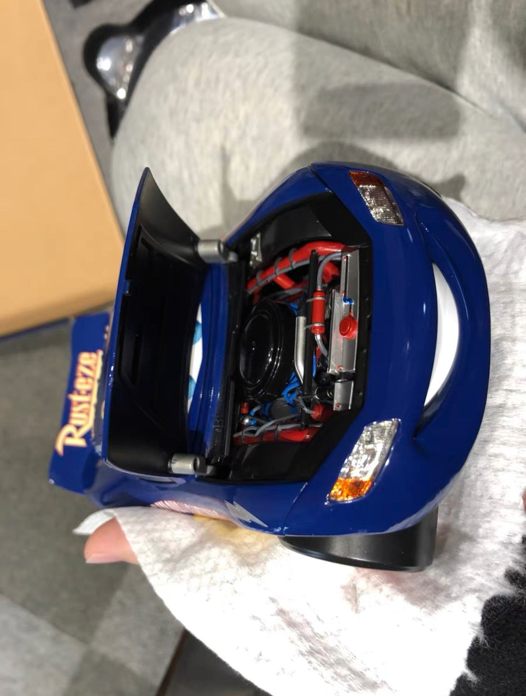 Fabulous Lightning McQueen [BANDAI TAMASHII CHOGOKIN Cars] 1:18 scale