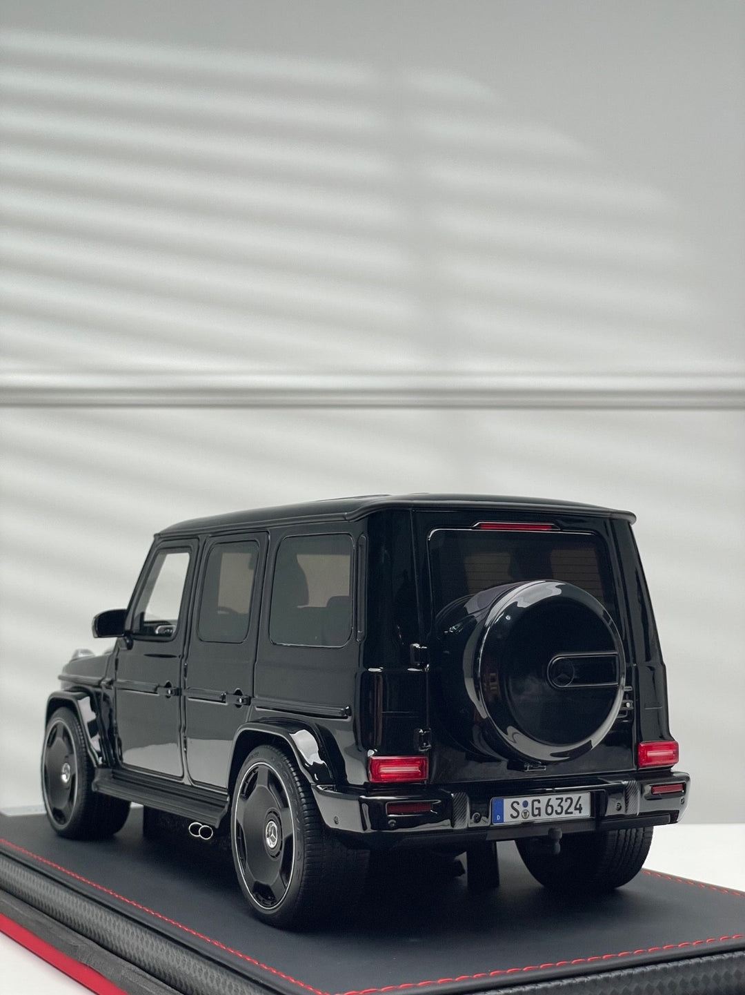 Mercedes-Benz AMG G63 2025 (Black) [BBA Model] 1/18 scale