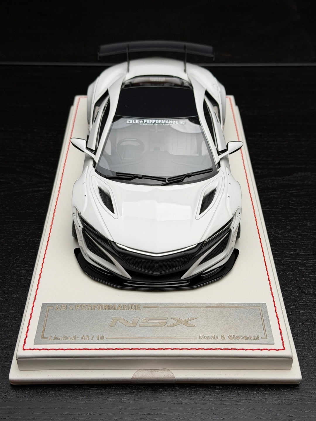 Honda Acura NSX LBWK (White) [Davis & Giovanni] 1:18 scale – Collectors ...
