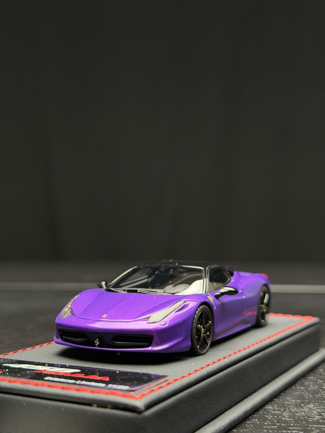 Ferrari 458 Italia (Purple) [BBR Executive] 1:43 scale