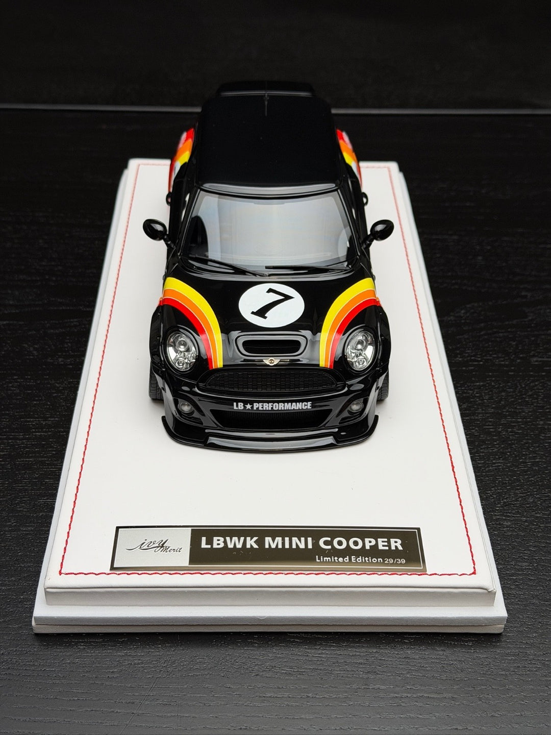 MINI Cooper LBWK (Black Infinite) [IVY Merit Model] 1/18 scale