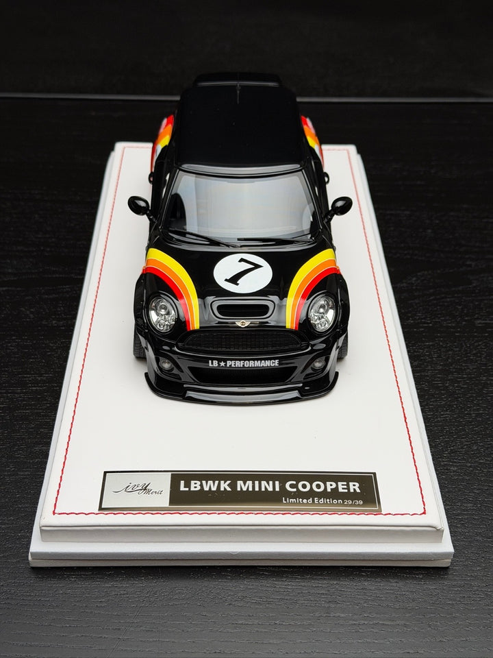 MINI Cooper LBWK (Black Infinite) [IVY Merit Model] 1/18 scale