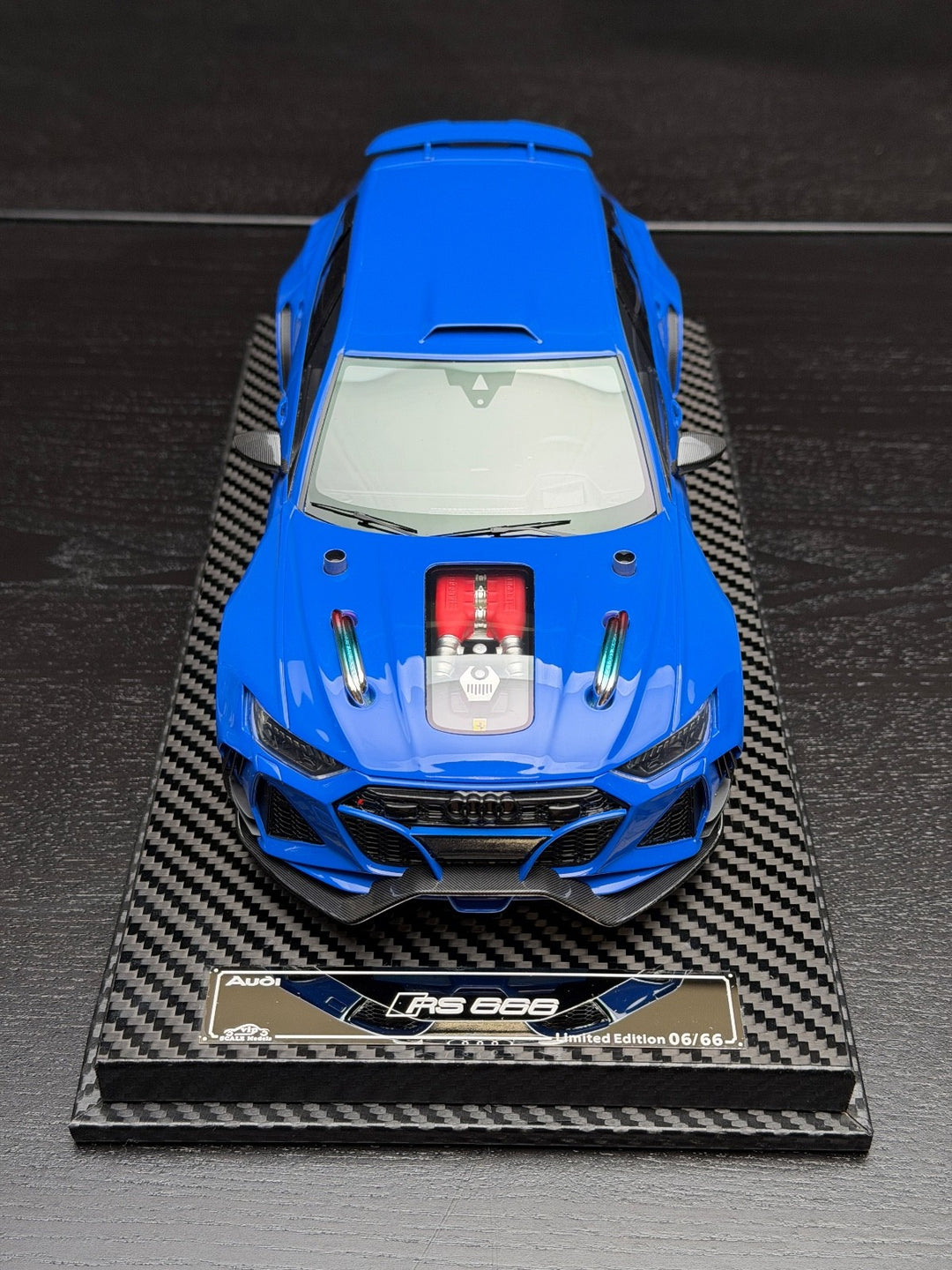 Audi RS 666 (Blue) [VIP scale Models] 1/18 scale