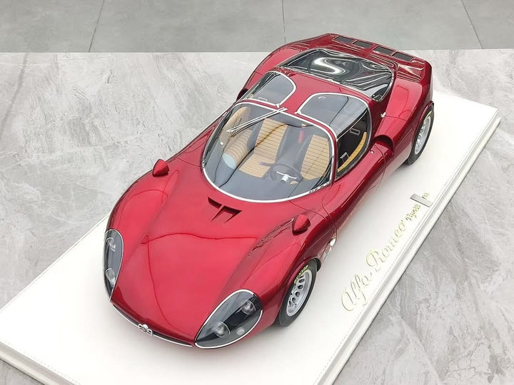 Alfa Romeo Tipo 33 Stradale (Metallic Red) [DMH] 1:8 scale