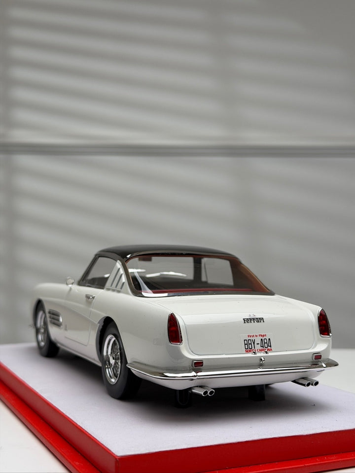 1956 Ferrari 410 Superamerica (White) [Hand Build Model] 1/18 scale