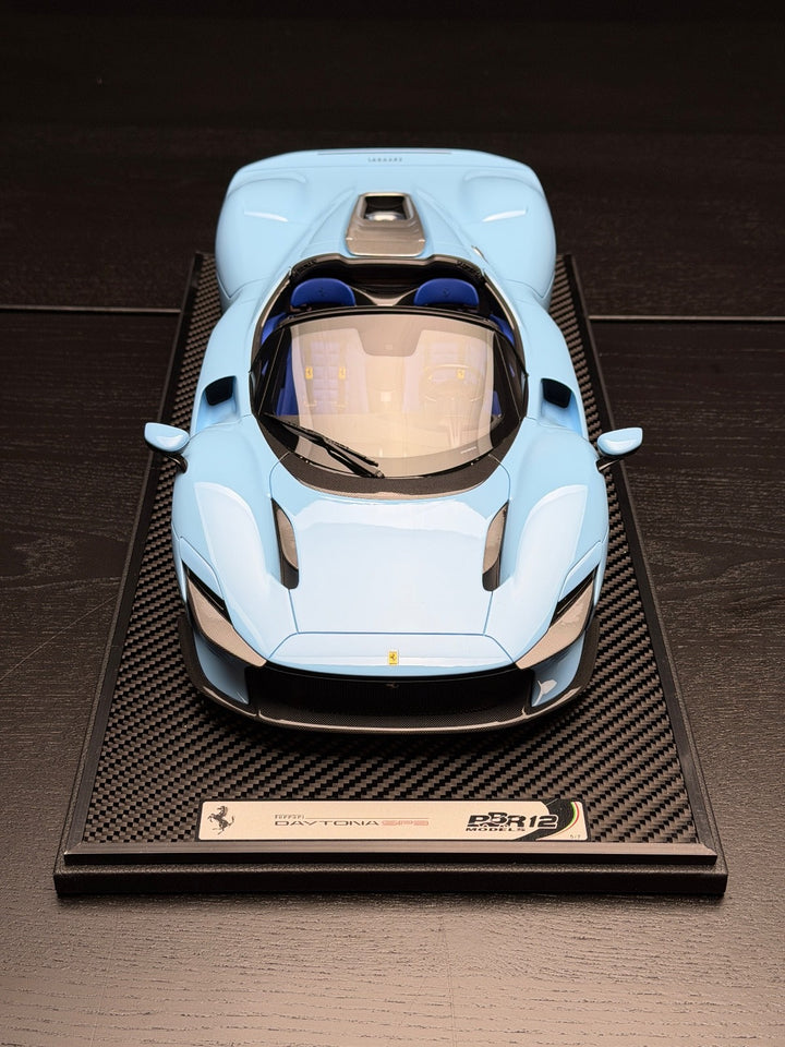 Ferrari Daytona SP3 (Light Blue) [BBR] 1:12 scale