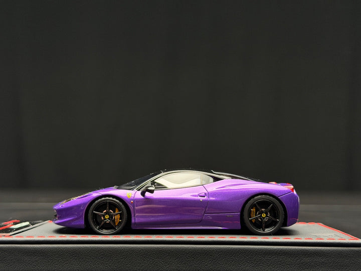 Ferrari 458 Italia (Purple) [BBR Executive] 1:43 scale