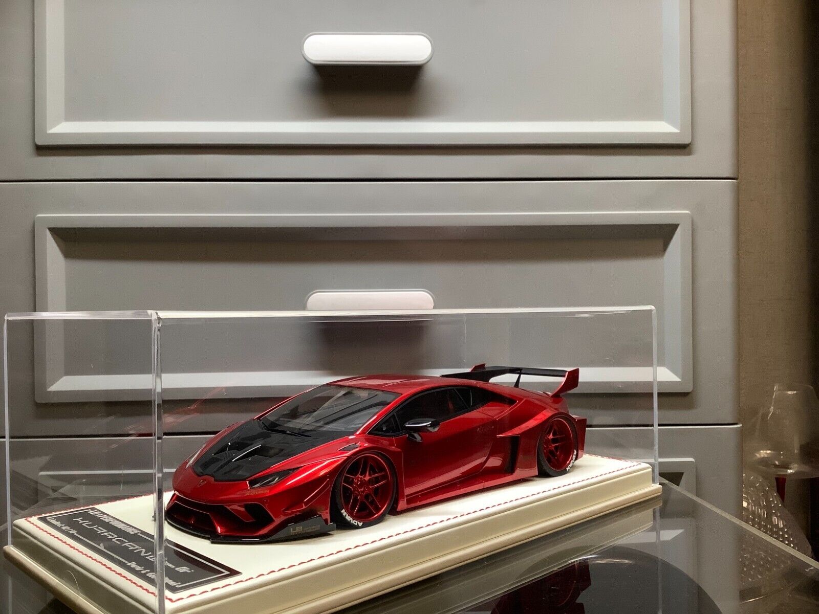 Lamborghini Huracan GT LBWK (Metallic Red) [Davis & Giovanni] 1/18 sca ...