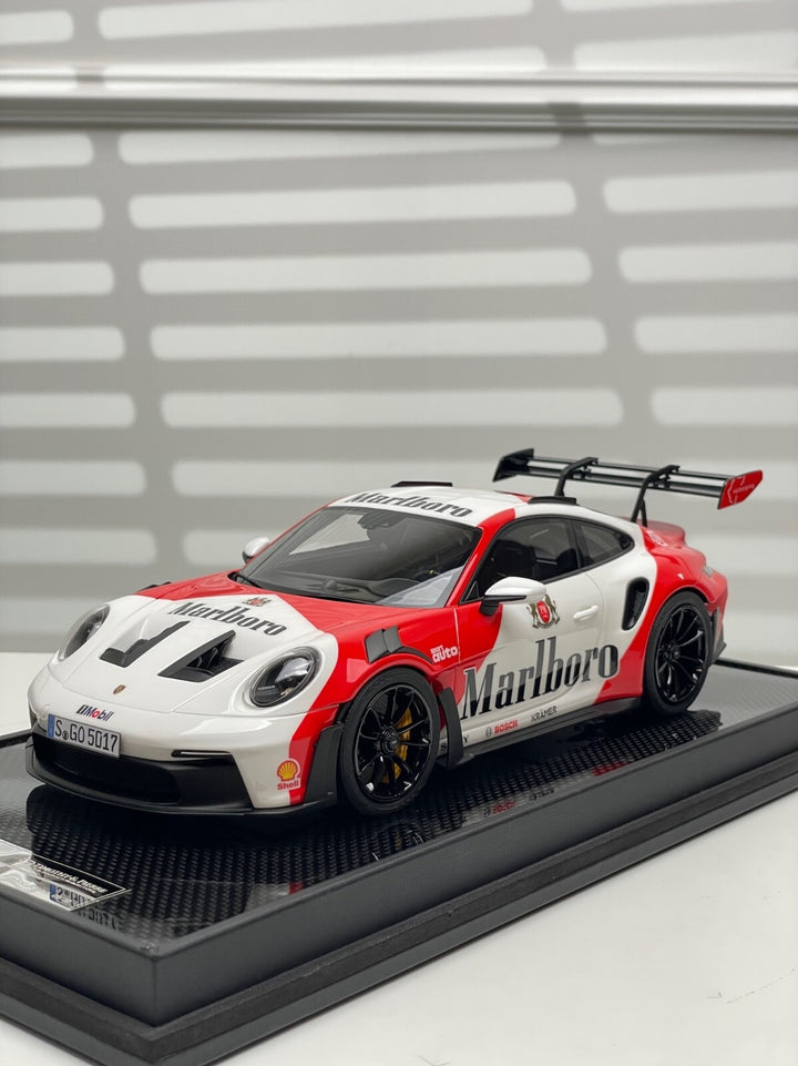 Porsche 911 GT3RS (Marlboro) [Timothy & Pierre] 1/18 scale