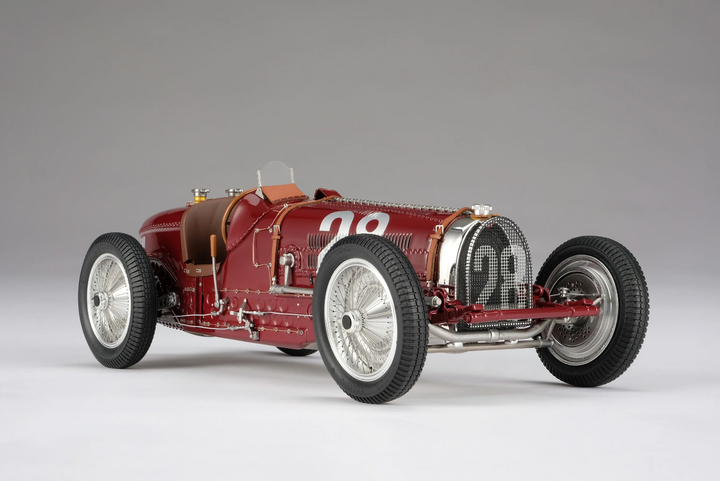 BUGATTI TYPE 59 (1934 MONACO GRAND PRIX - NUVOLARI) [Amalgam] 1:18 scale