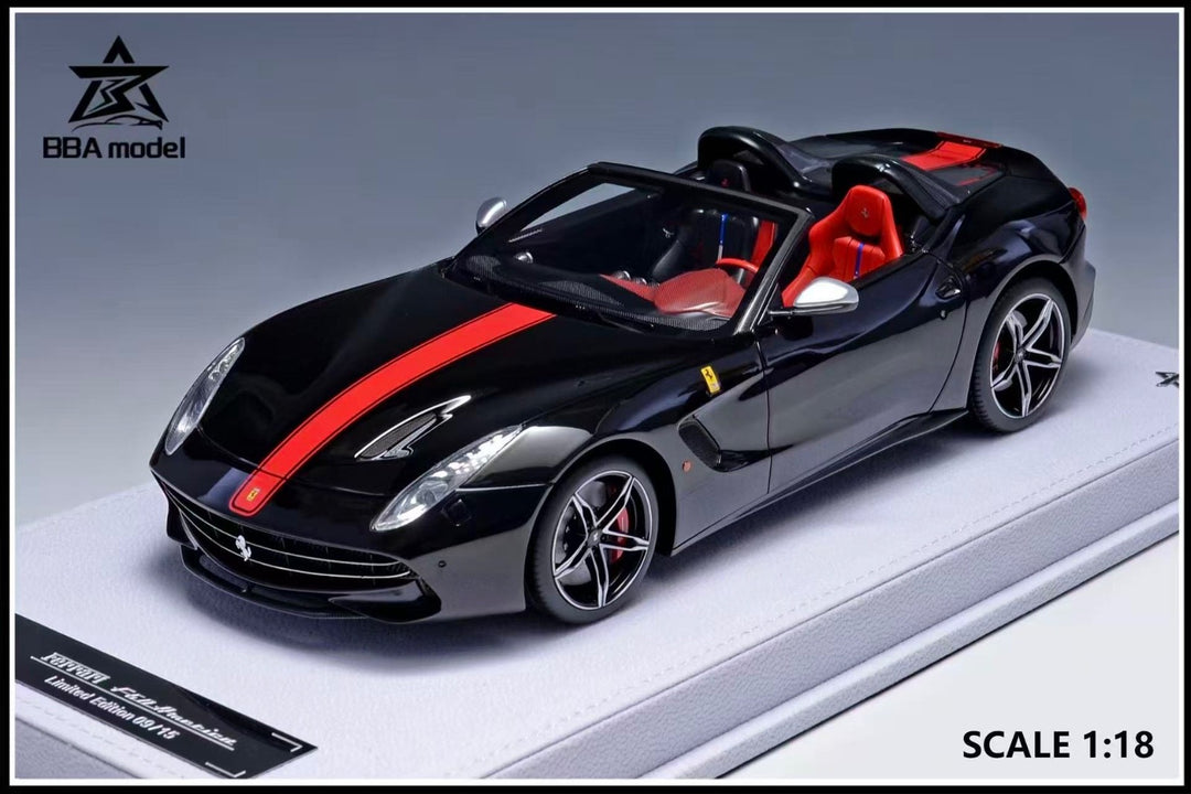 Ferrari F60 America (Black/ Red Stripe) [BBA Model] 1/18 scale