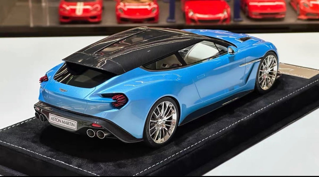 Aston Martin Vanquish Zagato (Metallic Blue) [Henson&Heaven] 1/18 scale