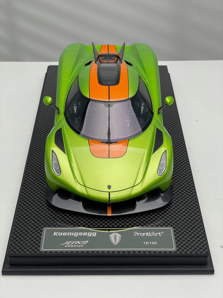 Koenigsegg Jesko Absolut (Green) [FrontiArt] 1/18 scale