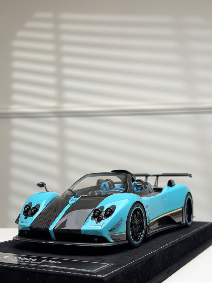 Pagani Zonda Uno (Blue) [Henson&Heaven] 1/18 scale