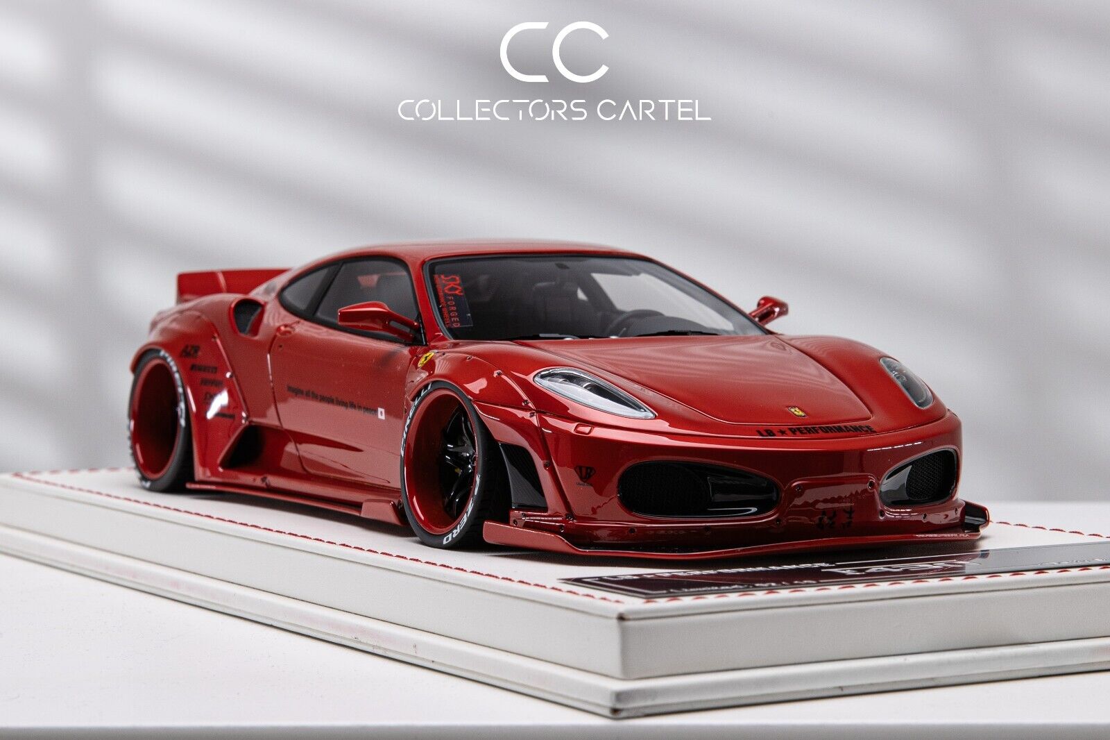 Ferrari F430 LBWK (F1 Red) [Davis & Giovanni] 1/18 scale – Collectors ...