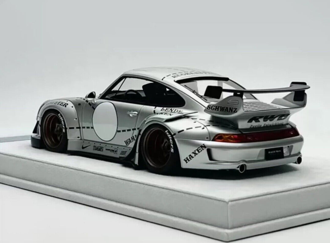 Porsche 911 993 RWB (Silver Phantom) [FuelMe Model] 1/18 scale