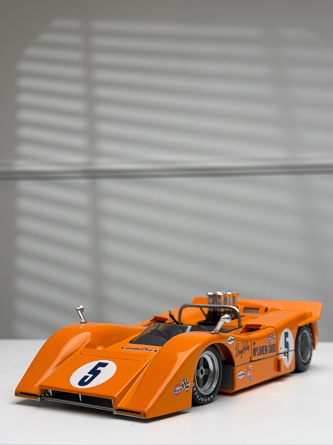 1969 McLaren M8A Can Am Series (Orange #5) [GMP] 1:18 scale