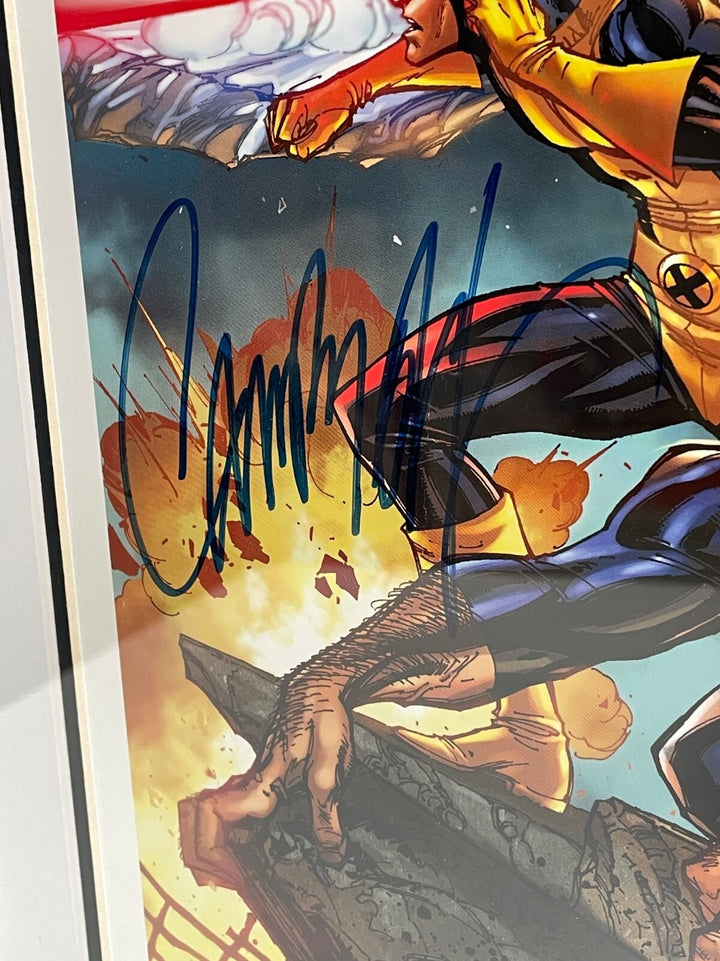MARVEL Avengers Poster - Hand Signed by Stan Lee & J.Scott Campbell [RARE]