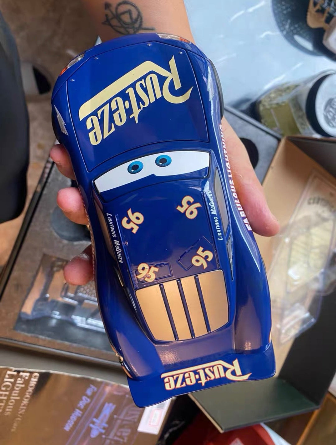 Fabulous Lightning McQueen [BANDAI TAMASHII CHOGOKIN Cars] 1:18 scale