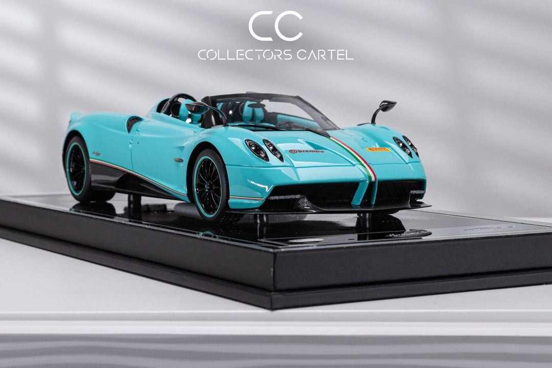 Pagani Huayra BC (Tiffany Blue) [YY.Model] 1/18 scale