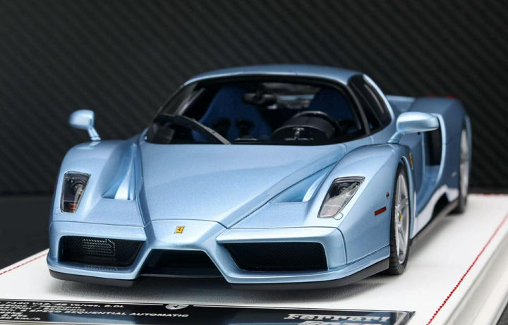 Ferrari Enzo (Ice Blue/ Blue Interior) [Davis & Giovanni] 1:18 scale
