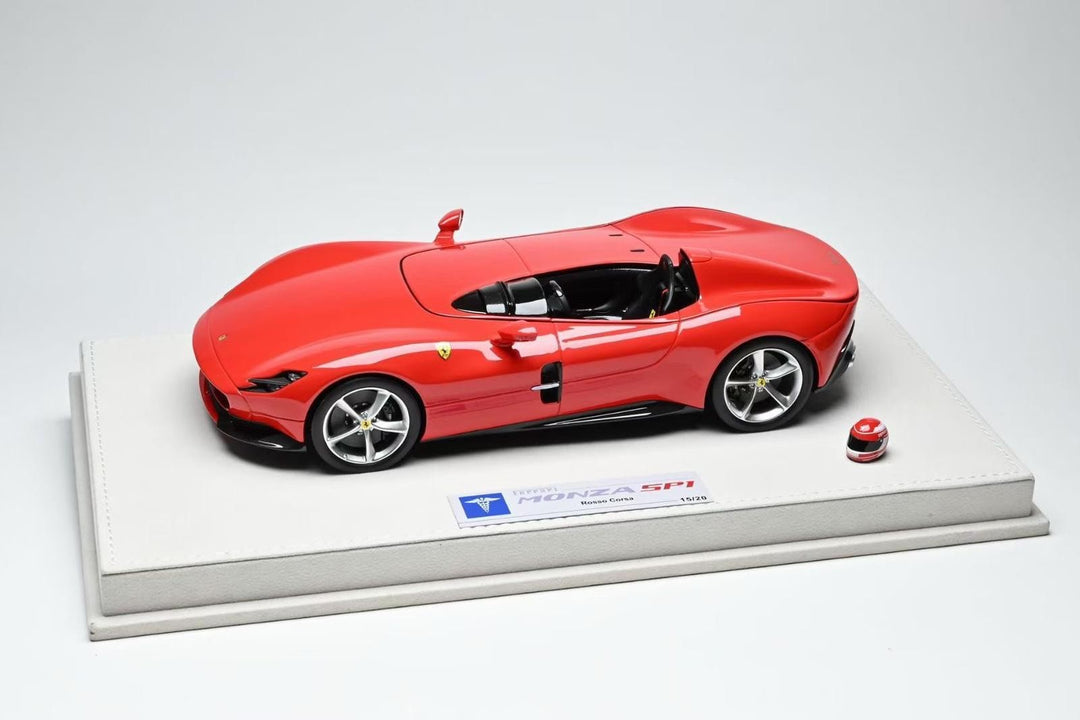 Ferrari Monza SP1 (Rosso Corsa/ with Helmet) [Hermez Collection] 1/18 scale