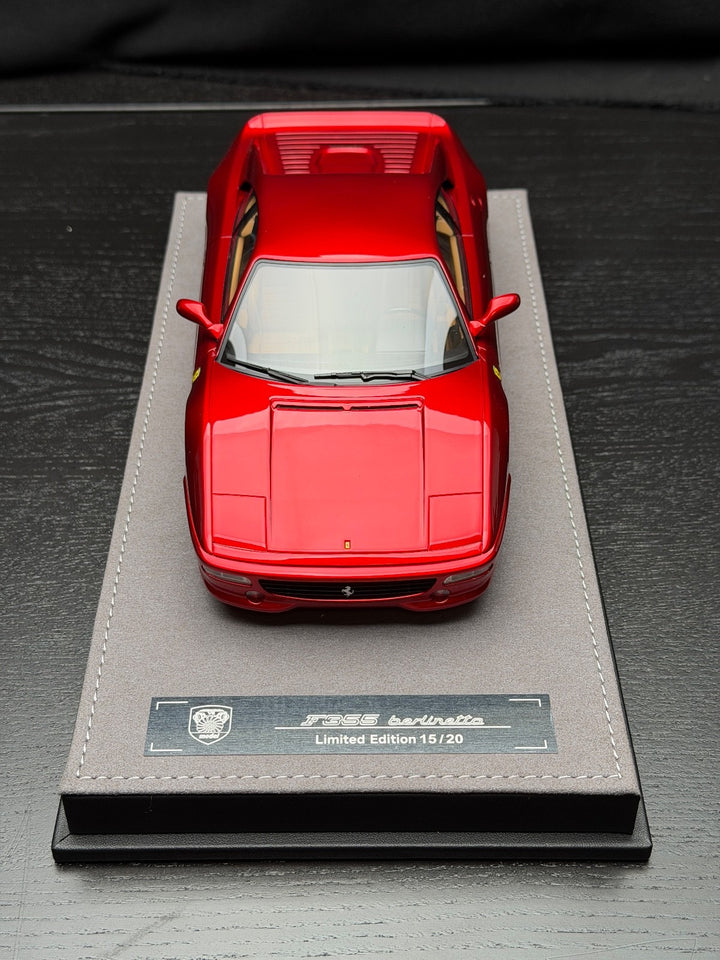Ferrari F355 Berlinetta (Metallic Red) [V8 Model] 1:18 scale