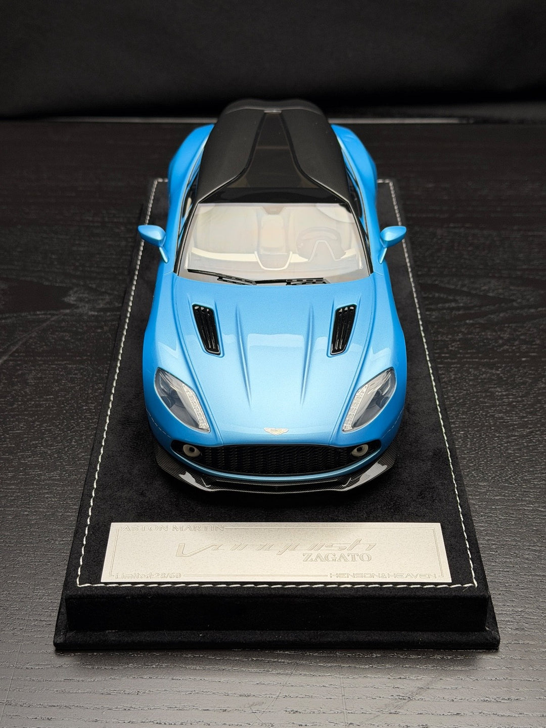 Aston Martin Vanquish Zagato (Blue) [Henson&Heaven] 1/18 scale