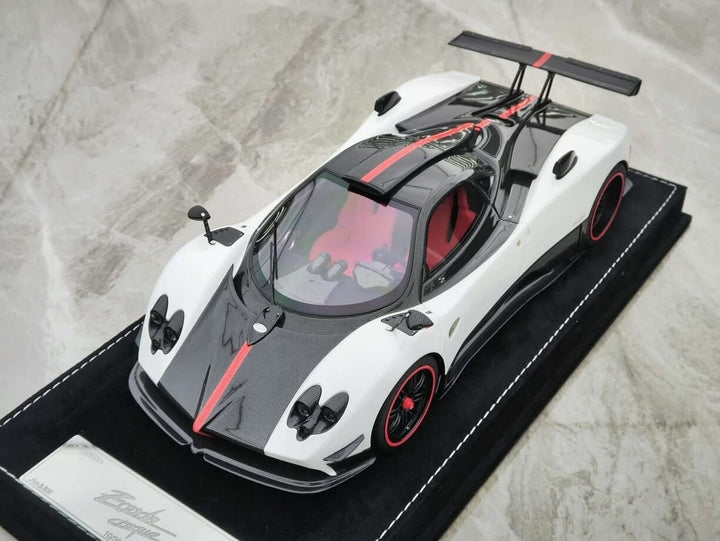 Pagani Zonda Cinque (White/ Carbon) [Henson & Heaven] 1/18 scale