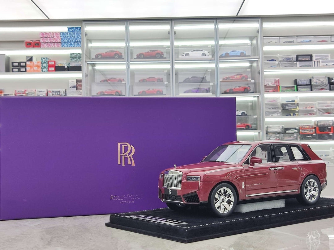Rolls-Royce Cullinan Series II (Red) [Henson&Heaven] 1/18 scale