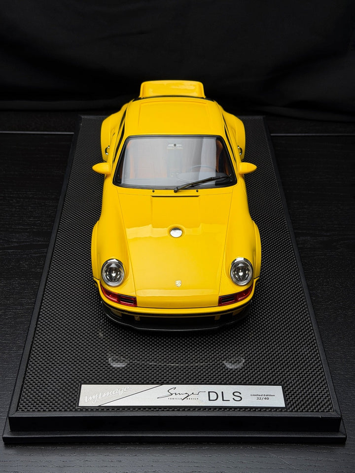 Porsche 911 Singer DLS (Yellow) [IVY Model] 1:12 scale