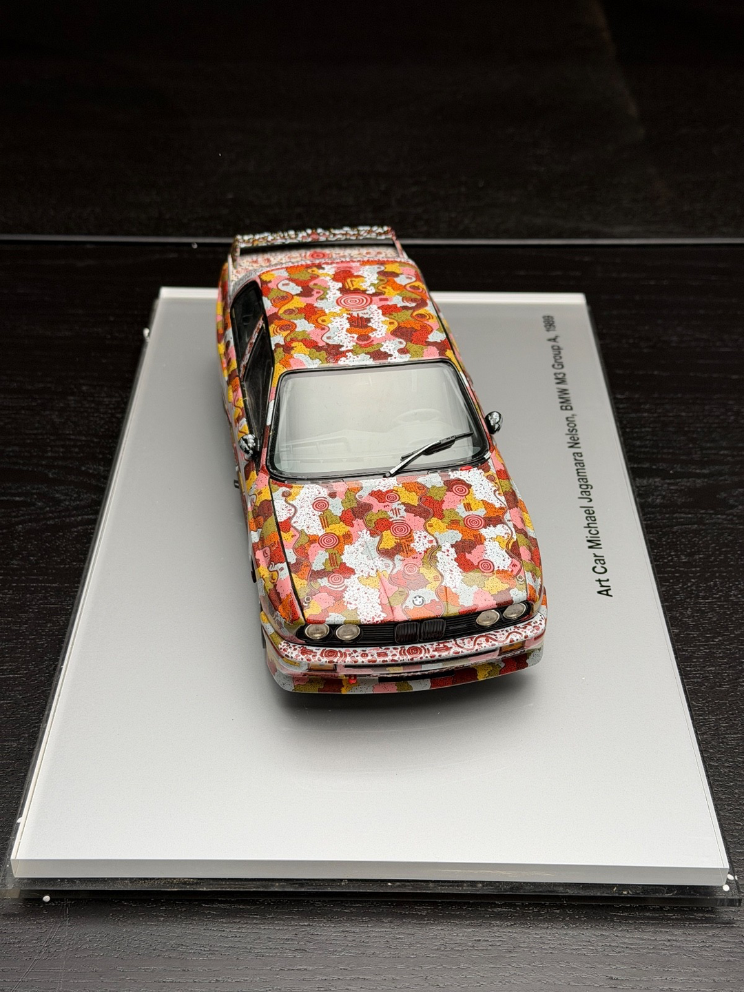 BMW M3 Group A 1989 (Michael Jagamara Nelson - Art Car) [MINICHAMPS] 1/18 scale